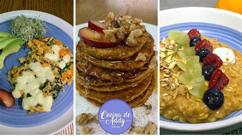 Desayunos Saludables con Proteína y SIN Harina P DIABETES KETO Dieta