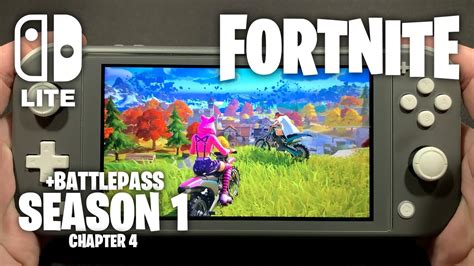 Chapter Season Fortnite On Nintendo Switch Lite Youtube