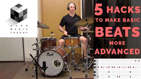 How to Make Basic Drum Beats More Advanced - YouTube