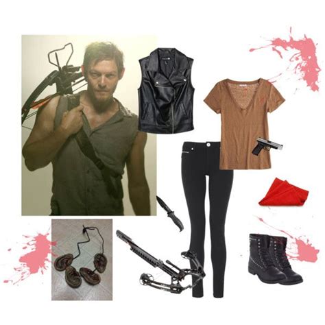 Daryl Dixon Female Cosplay Walking Dead Clothes Walking Dead Tv Show