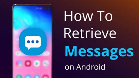 How To Retrieve Deleted Text Messages On Any Android [without Backup] Youtube