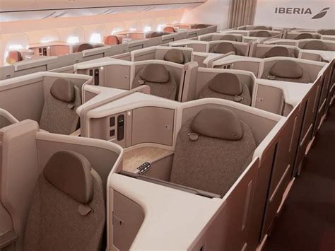 Iberia Unveiled A Swanky New Airbus A350 Cabin That Features A Private Business Class — See Inside