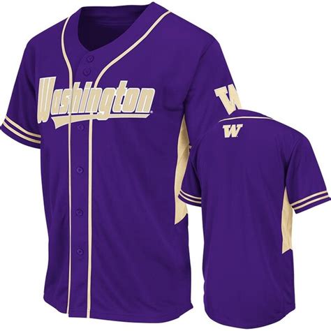 Washington Huskies Purple Bullpen Baseball Jersey | University of ...