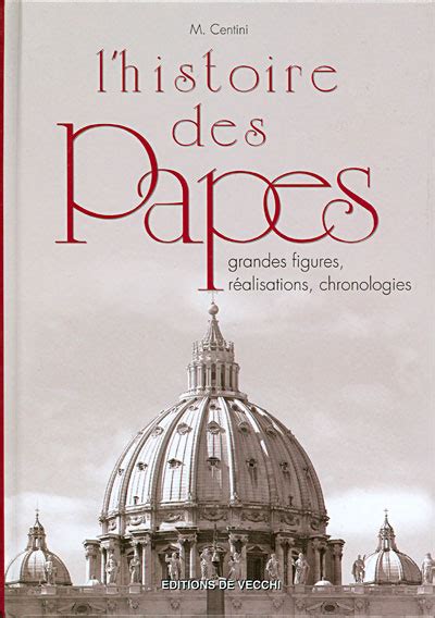 Histoire Des Papes Broch Centini Achat Livre Fnac