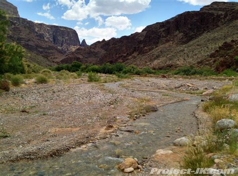 Grand Canyon Trail To The Colorado River And Arizona Route 66