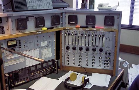 Slide Operator S Console Melbourne Coastal Radio Station Cape