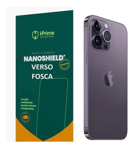 Película Hprime Nanoshield Fosca Verso P iPhone 14 Pro Max Capas Premium