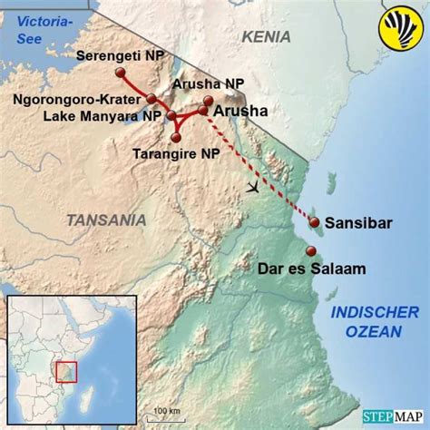 Tansania Safari Und Baden Rundreisen Kombiniert Mit Strandurlaub Auf