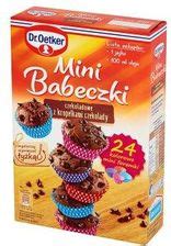 Dr Oetker Mini Babeczki Czekoladowe Z Kropelkami Czekolady G Ceny