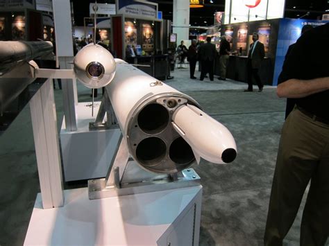 MBDA Semi Active Laser Guided Zuni Rocket With 4 Shot LAU 10 Rocket Pod