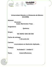 QUI U1 ATR Ensayo Docx Docx Universidad Abierta Y A Distancia De