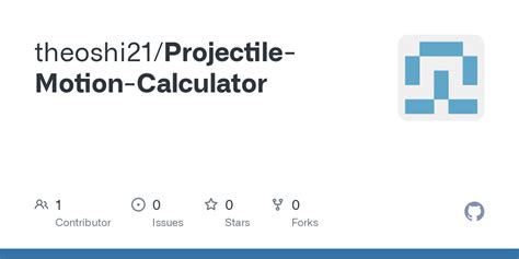 GitHub - theoshi21/Projectile-Motion-Calculator