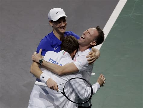 Superb Sinner Leads Italy To Davis Cup Glory Against Australia Reuters