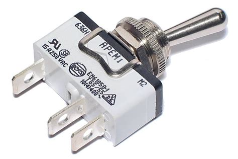 power toggle switch spdt onon partco