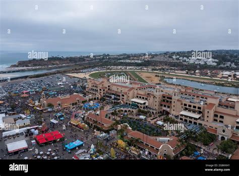Aerial Of Del Mar Fairgrounds Stock Photo Alamy