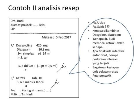 Detail Contoh Penulisan Resep Obat Koleksi Nomer 8