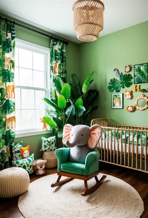 24 Jungle Nursery Ideas