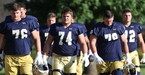 Marcus Freeman Satisfied With How Notre Dame Offensive Line Held Up Vs