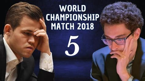 Fabiano Caruana vs Magnus Carlsen | World Championship Match 2018 ...