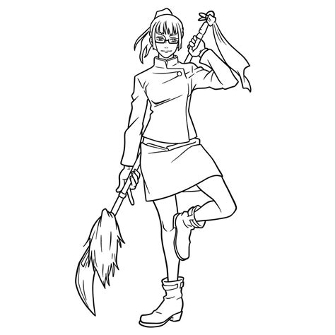 Maki Zenin Drawings Sketchok Easy Drawing Guides