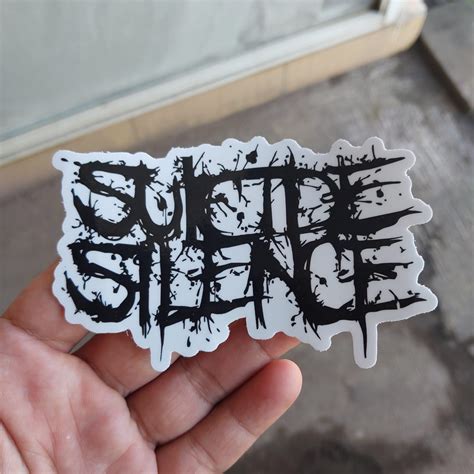 Suicide Silence Die Cut Sticker