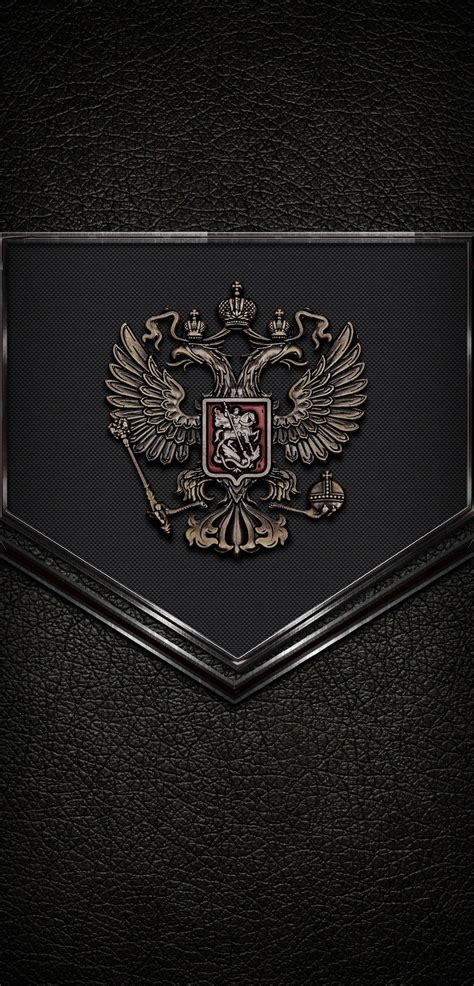30+ Герб россии на черном фоне обои на телефон от moiseev.inga