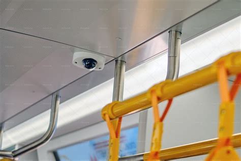 Security Camera In A Train - Stock Photos | Motion Array