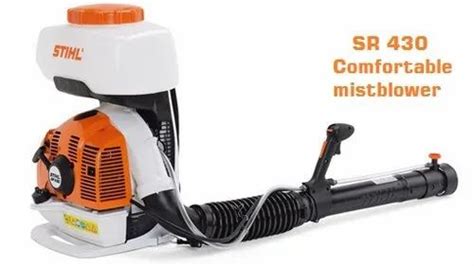 Iron Sr Stihl Mist Blower Petrol Capacity L At Rs In Indore