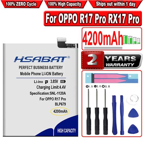 Hsabat Mah Blp Battery For Oppo Cph R Pro Rx Pro