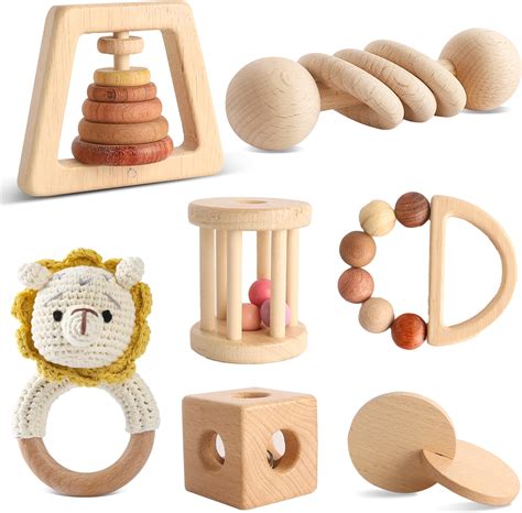 Amazon.com: Montessori Toys for Babies 0-6 Months and 6-12 Months - Eco