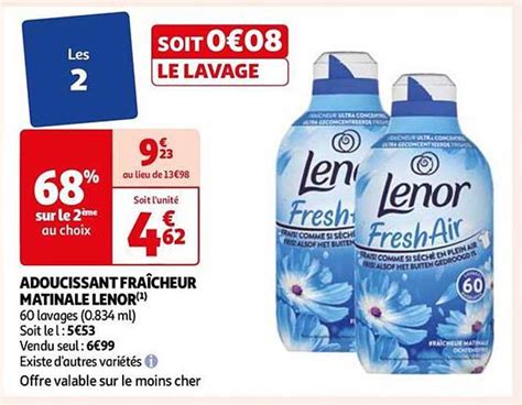 Promo Adoucissant Fraîcheur Florale chez Action iCatalogue fr