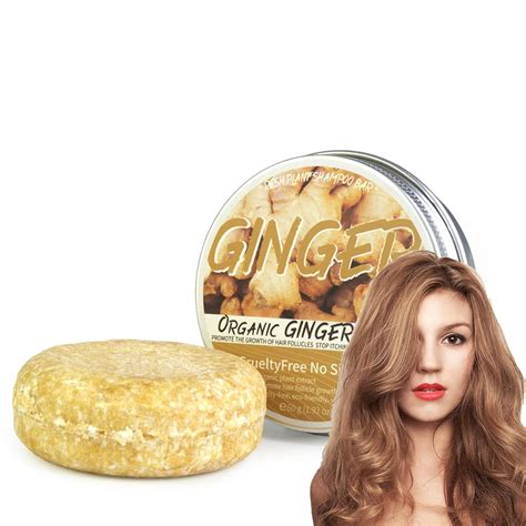 Amazon Ginger Hair Regrowth Shampoo Bar Anti Dandruff And Anti