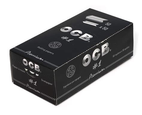 1 Box OCB Single Premium No1 Rolling Paper Regular Size 70mm 2500