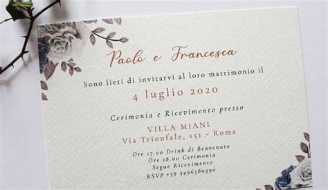 Partecipazioni Matrimonio Cosa Scrivere Testo Frasi Ed Esempi