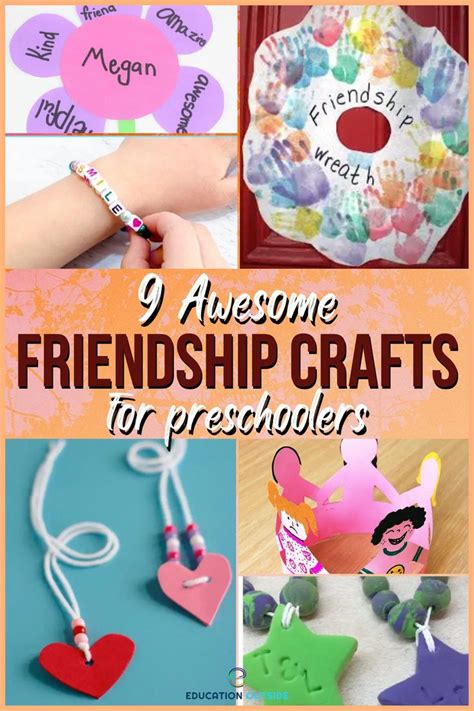 Awesome Friendship Crafts For Preschoolers Education Outside