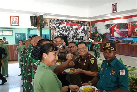 Kodim Nabire Gelar Doa Syukuran Hut Ke Kodam Cenderawasih