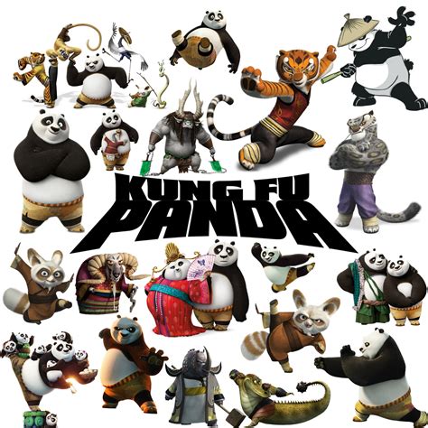 Kung Fu Panda Kung Fu Panda Clipart Kung Fu Panda Png Kung Etsy