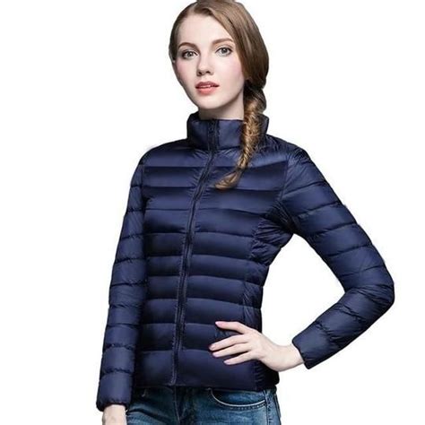 Winter Women Ultra Thin Down Jacket Ultra Light Down Jacket Female