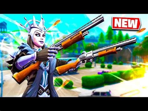 Comment BIEN Utiliser Le DOUBLE POMPE Sur Fortnite Battle Royale