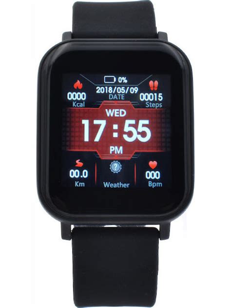 Andowl Q 916 Smartwatch με Παλμογράφο Μαύρο Skroutz gr