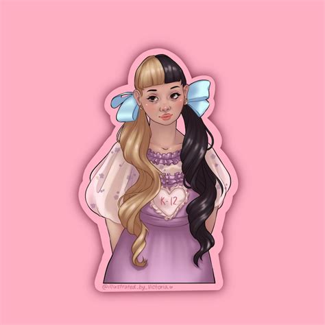 Melanie Martinez Sticker K 12 Water Resistant Sticker Etsy