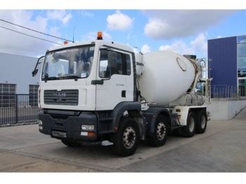 Man Tga Bb Beton Mixer Stetter Betonomieszarka Truck Id