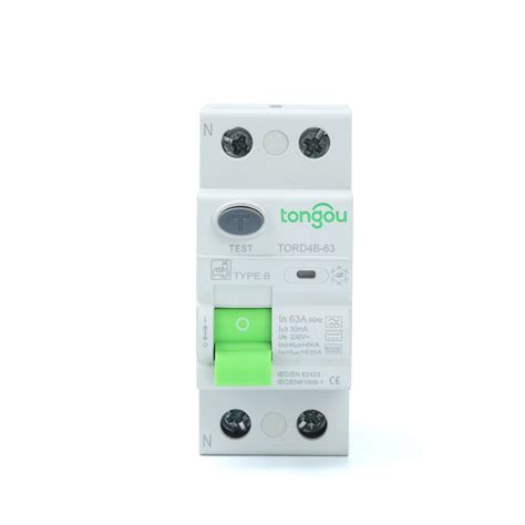 P Type B Rcd Rccb Earth Leakage Current Breaker Tord B