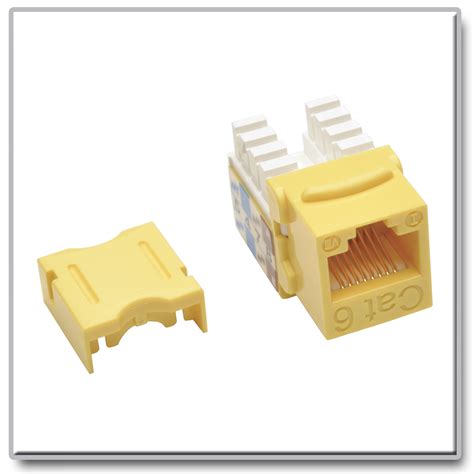 Tripp Lite Cat6cat5e 110 Punch Down Keystone Jack Modular Insert