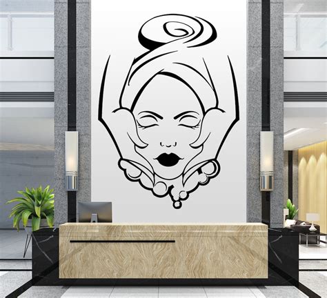 Spa Salon Wall Decals Facials Skincare Quote Wall Sticker Etsy