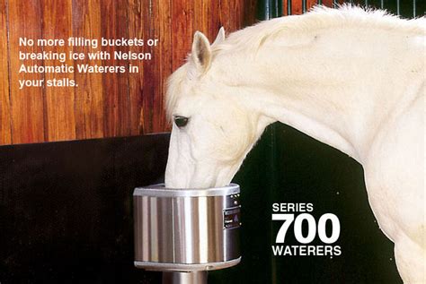 Automatic Horse Waterers Nelson Mfg 700 Series Ia