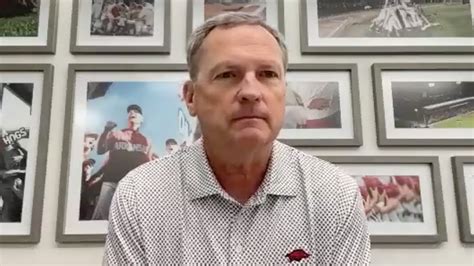 Dave Van Horn Talks Arkansas Baseball Roster Ahead Of Fall Ball Youtube