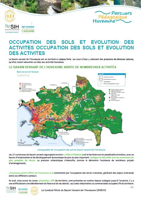 Occupation Des Sols Et Volution Des Activit S Sur Le Bassin Versant De