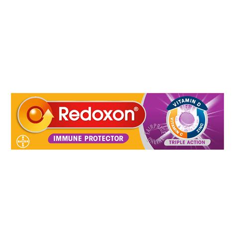 Redoxon Triple Action Vitamin C D Zinc Immunity Blackcurrant