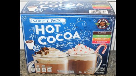 Beaumont Cocoa Aldi Mocha Irish Crème Salted Caramel And Peppermint Hot Cocoa Review Youtube